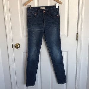 Madewell 9” High Riser Skinny Skinny